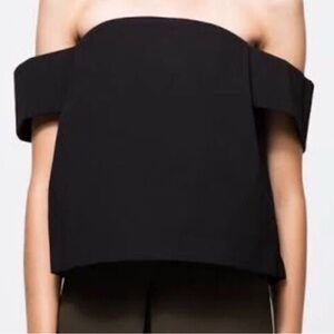 C/meo Collective The Palisades Top in Black NWT